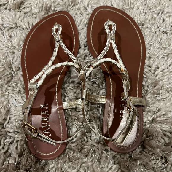 Ralph Lauren Women's Alexa Sandal size 5B. Like new only worn 1-2x. New w/ tag - Picture 1 of 4